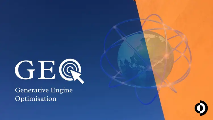GEO and SEO article visual explaining how AI-generated answers change discoverability beyond search results.